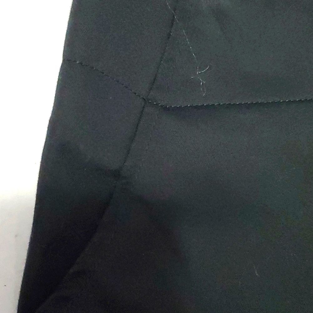 Saks Fifth Ave. 5/48 Retro Classic Essential Black Straight Leg Capri Pants 2 - Picture 6 of 10